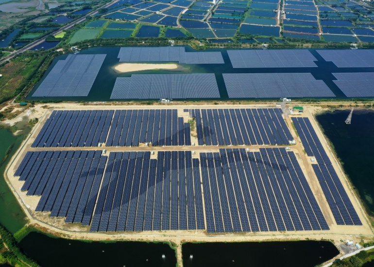 嘉義縣鹽業用地設置太陽光電發電設備20MW